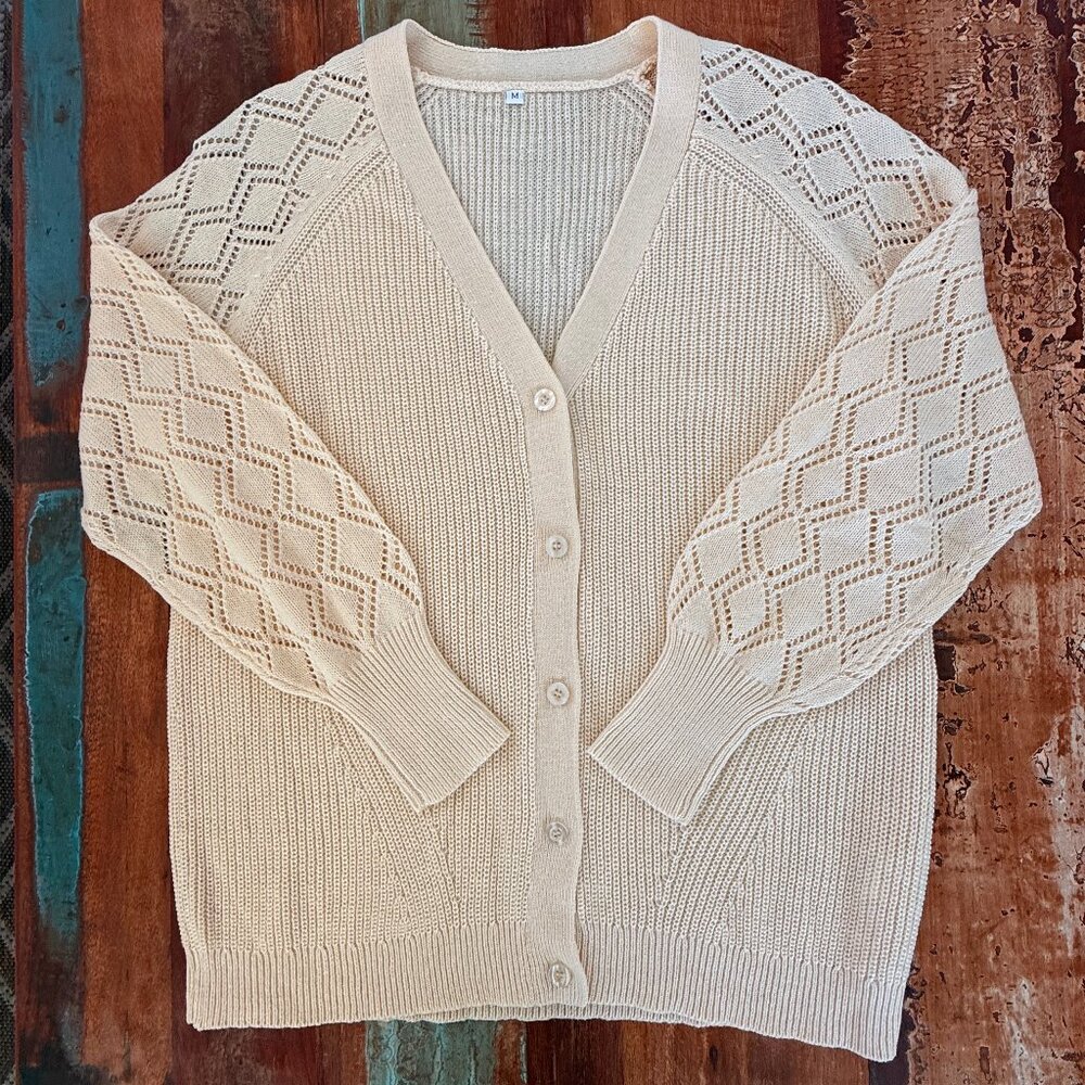 Button‎ Down Cardigan Size Medium